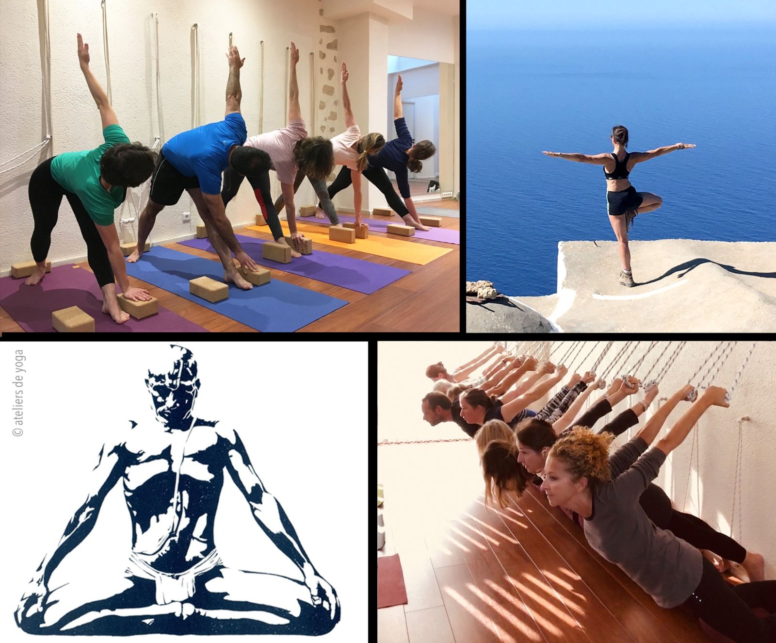 Cours et pratiques de yoga Iyengar aux Ateliers de Yoga à Paris 14e
